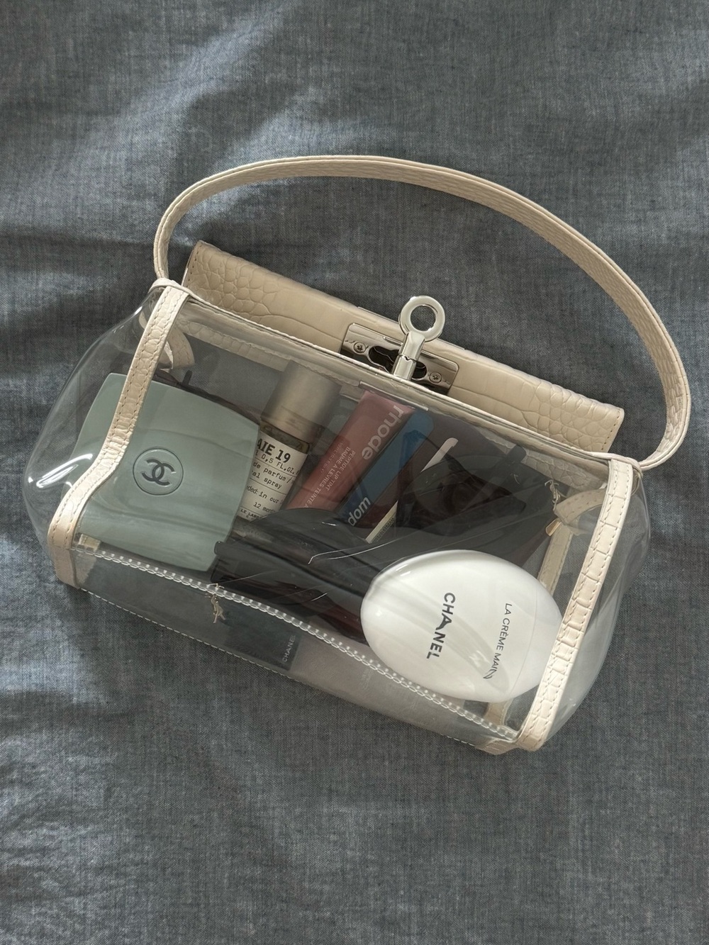 Gu_de transparent clear summer bag